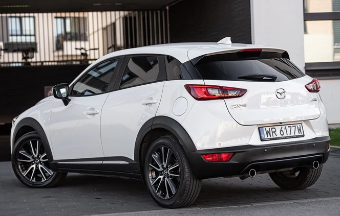 Mazda CX-3 cena 68900 przebieg: 102000, rok produkcji 2018 z Radom małe 562